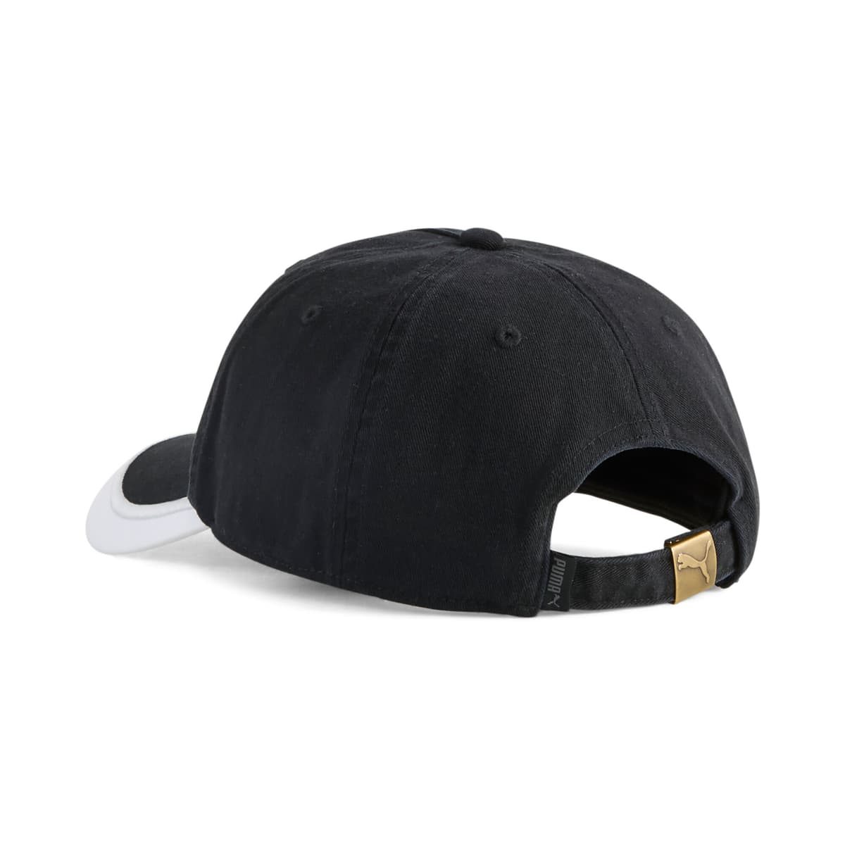 PUMA KING baseballpet met lage kromming, Zwart thumbnail 2