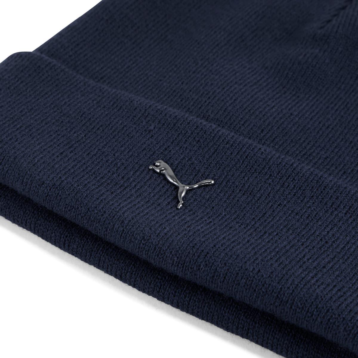 Metalen PUMA CAT beanie met hoge kroon, Blauw thumbnail 2