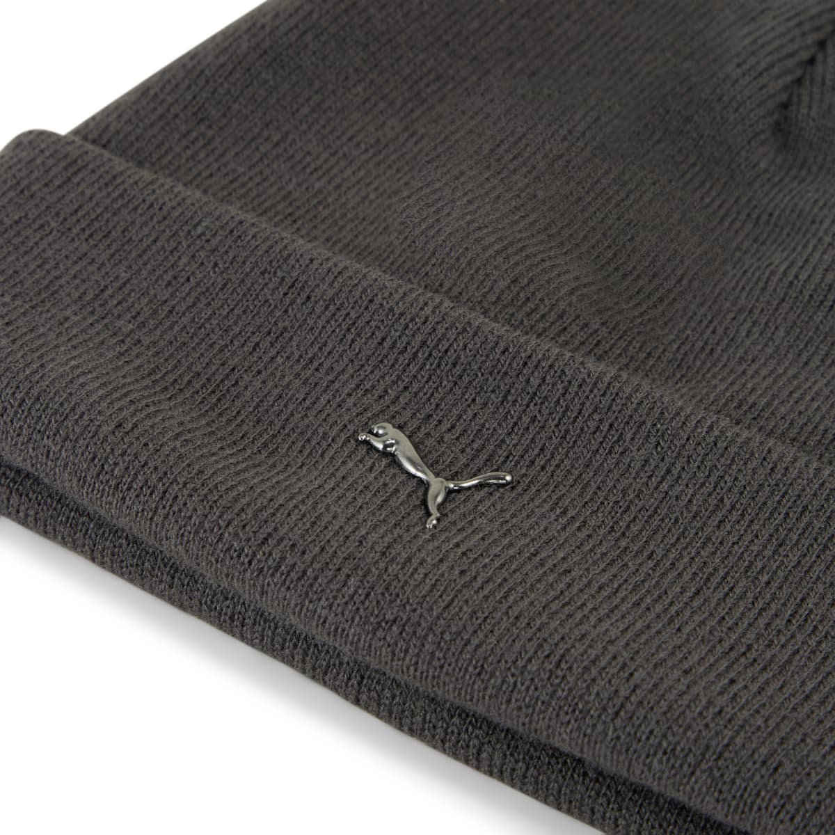 Metalen PUMA CAT beanie met hoge kroon, Grijs thumbnail 2