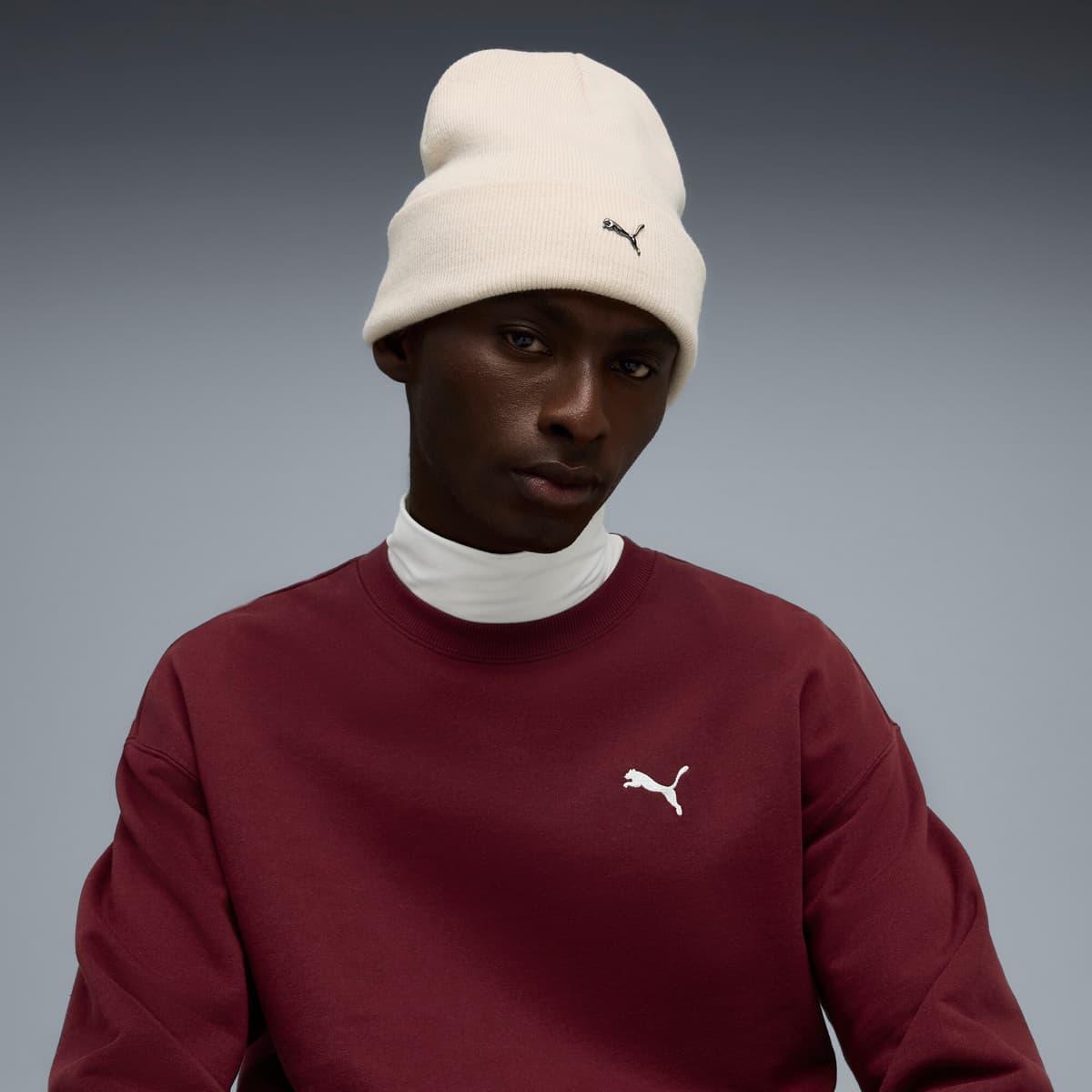 Metalen PUMA CAT beanie met hoge kroon thumbnail 4