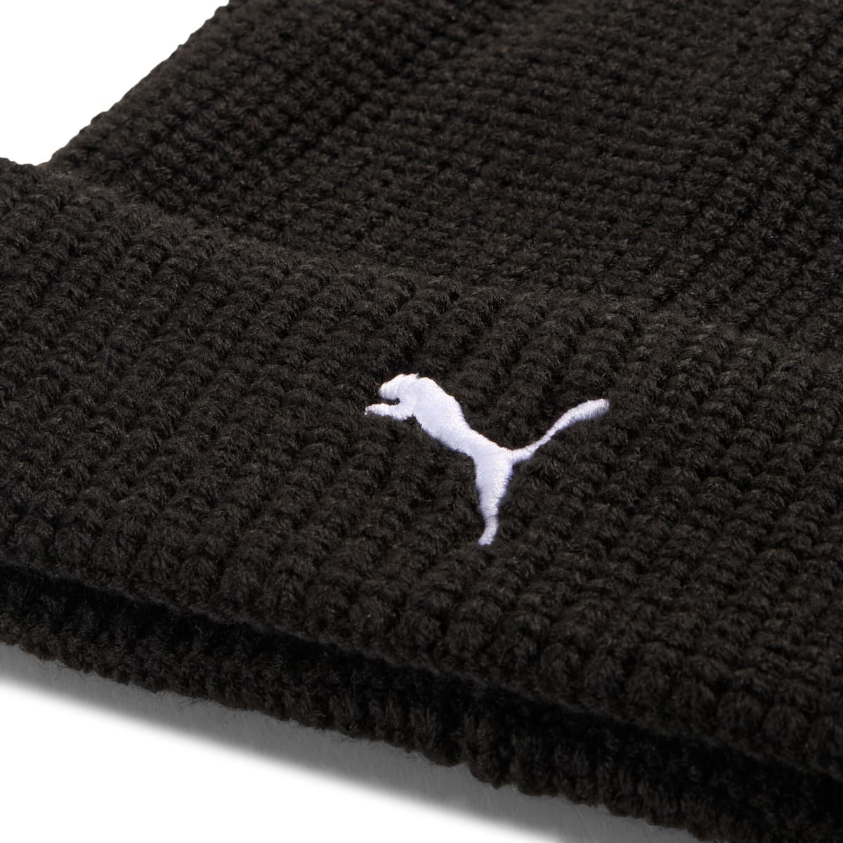 PUMA Premium Essentials beanie met hoge kruin, Zwart thumbnail 2