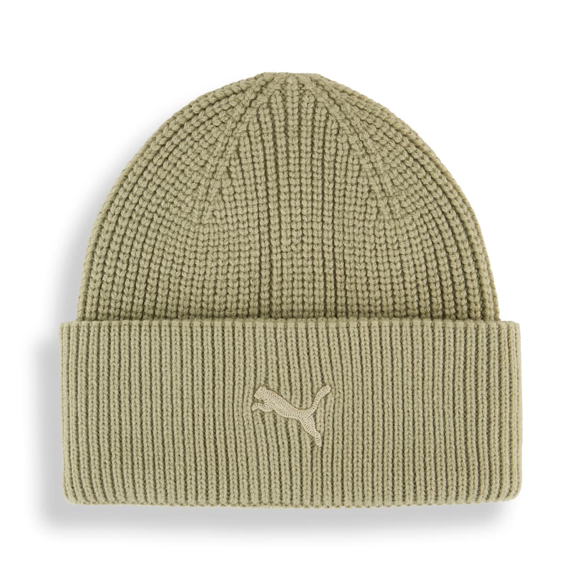 PUMA Wardrobe Essentials chunky beanie met middelhoge kruin