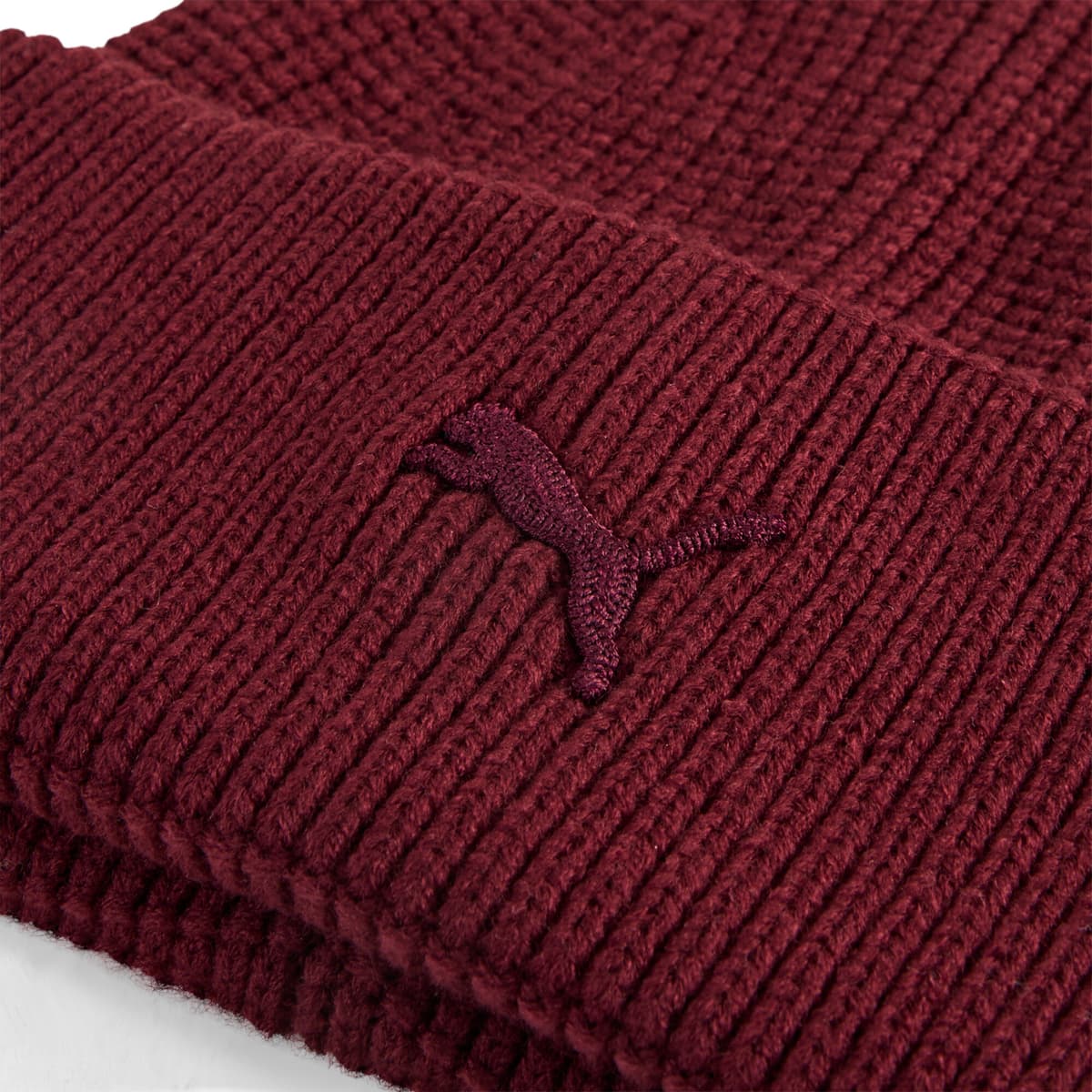 PUMA Wardrobe Essentials chunky beanie met middelhoge kruin thumbnail 2