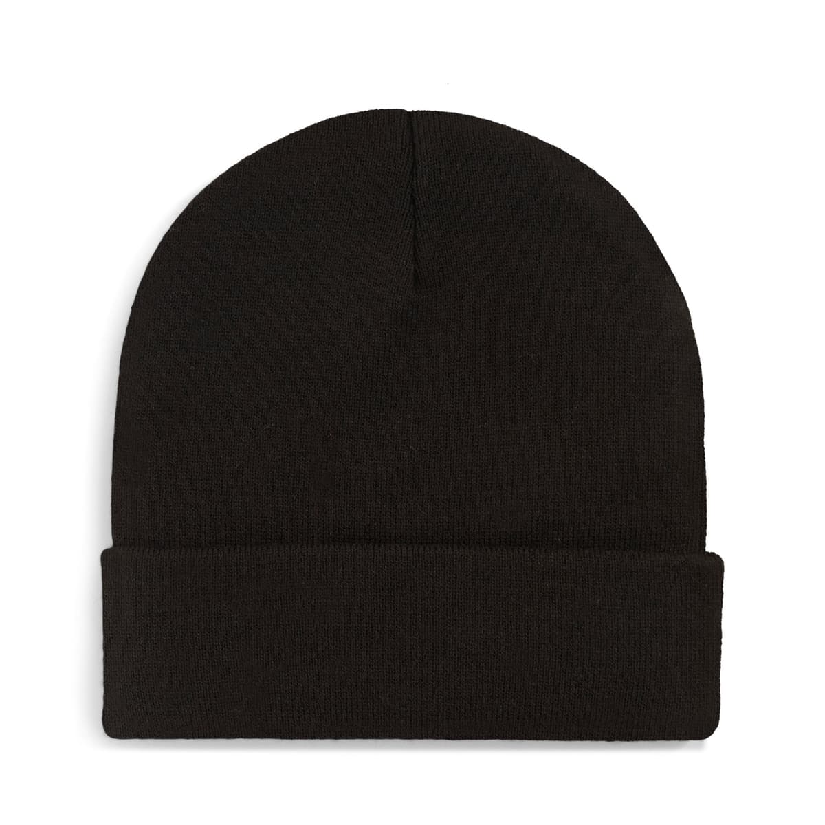 PUMA Wardrobe Essentials Beanie met hoge kruin, Zwart thumbnail 3