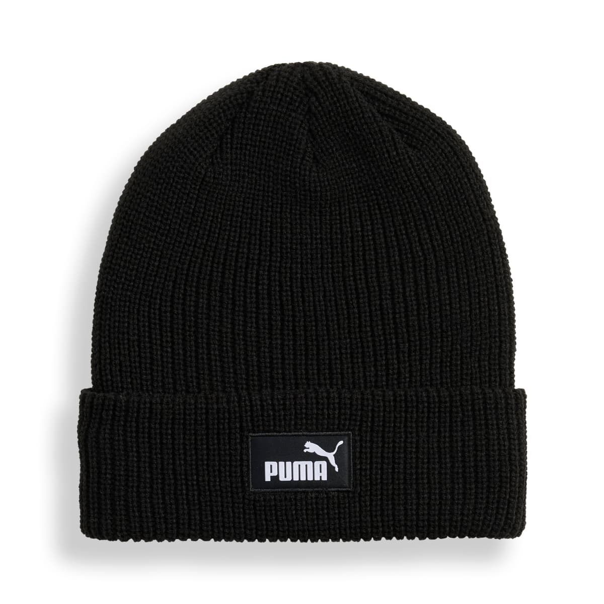 PUMA Premium Essentials beanie met hoge kroon, Zwart