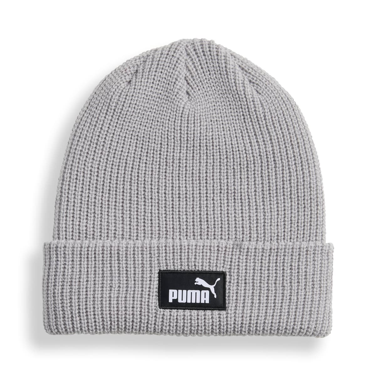 PUMA Premium Essentials beanie met hoge kroon, Grijs