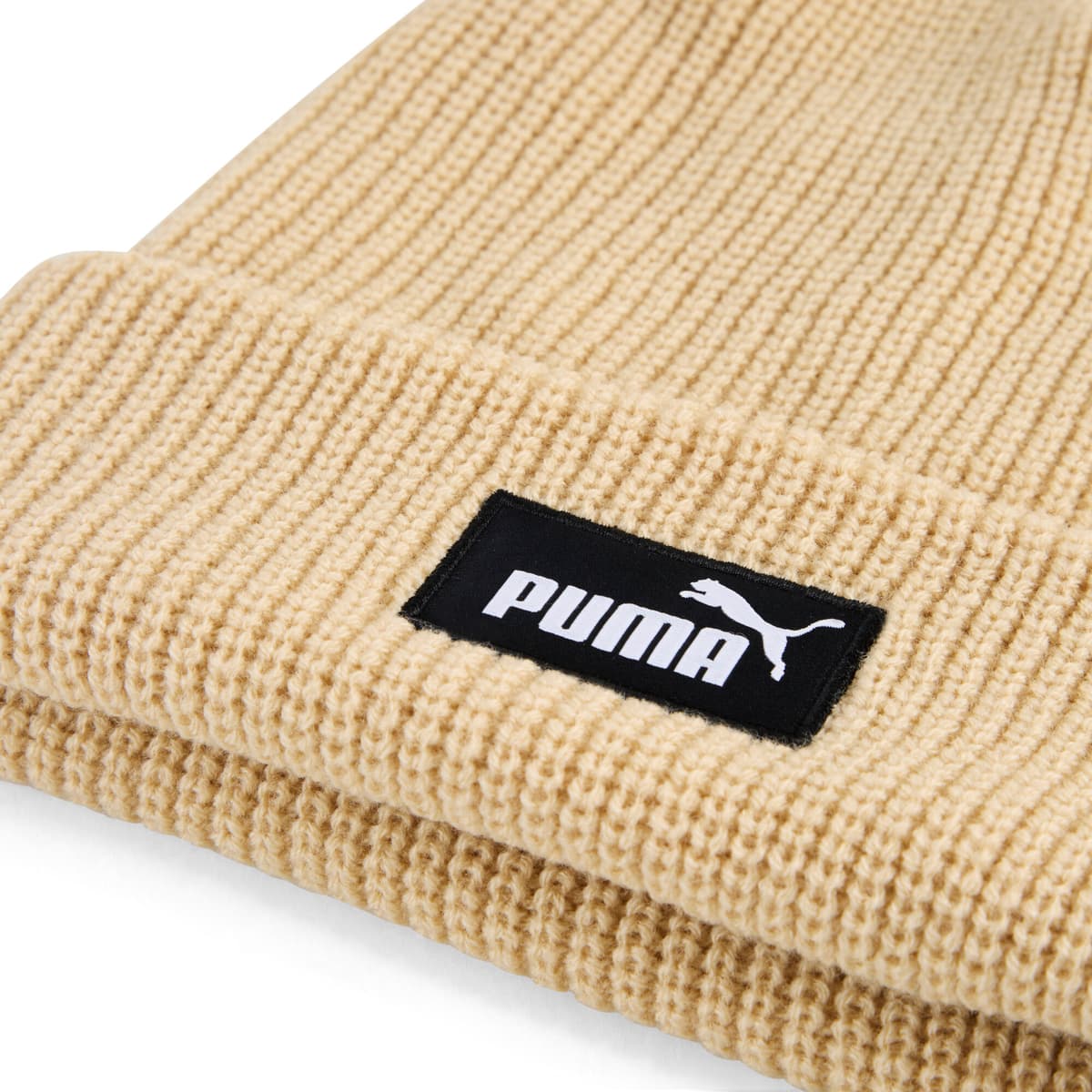 PUMA Premium Essentials beanie met hoge kroon, Roze/Bruin thumbnail 2