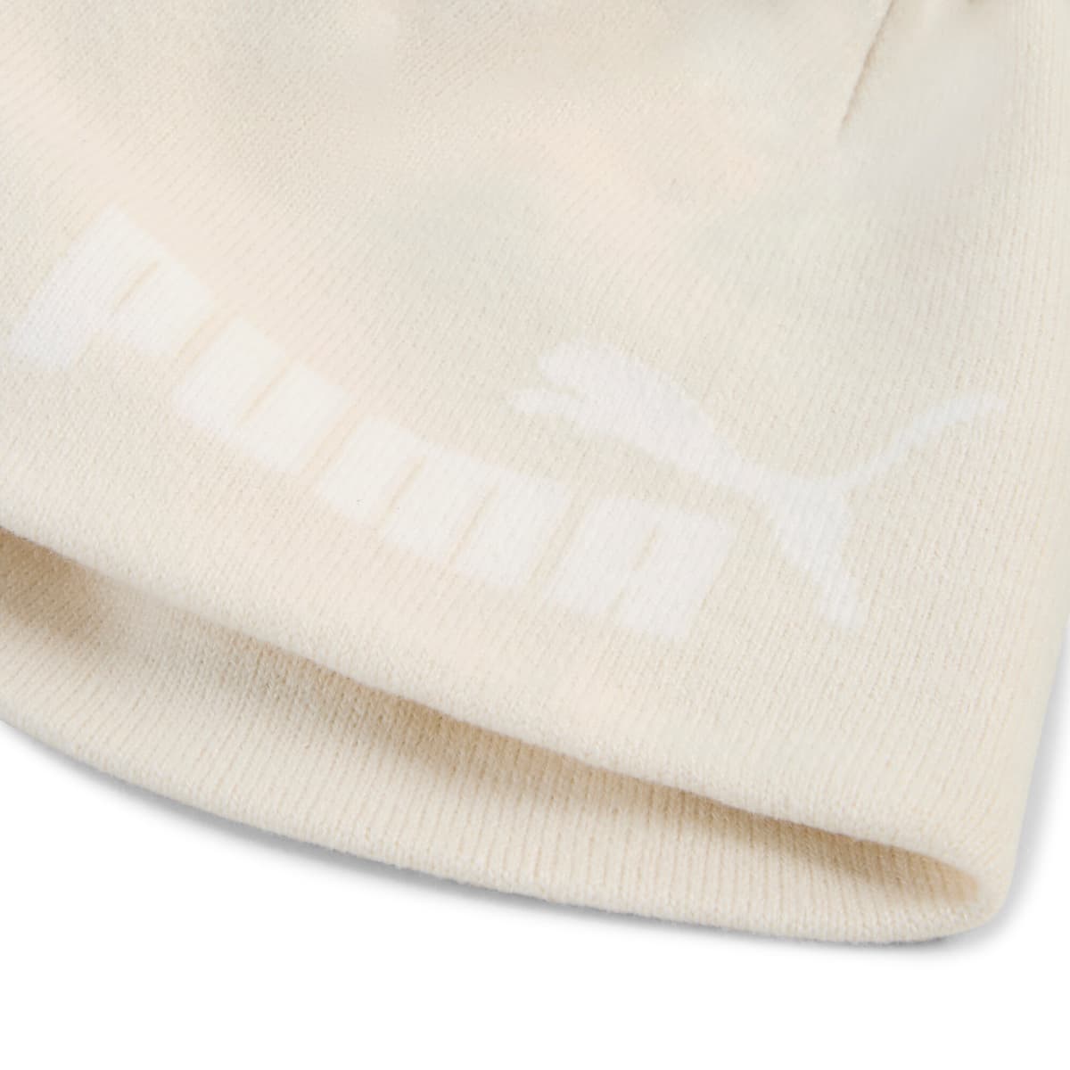 PUMA Essentials beani met middelhoge kroon zonder boord, Wit thumbnail 2