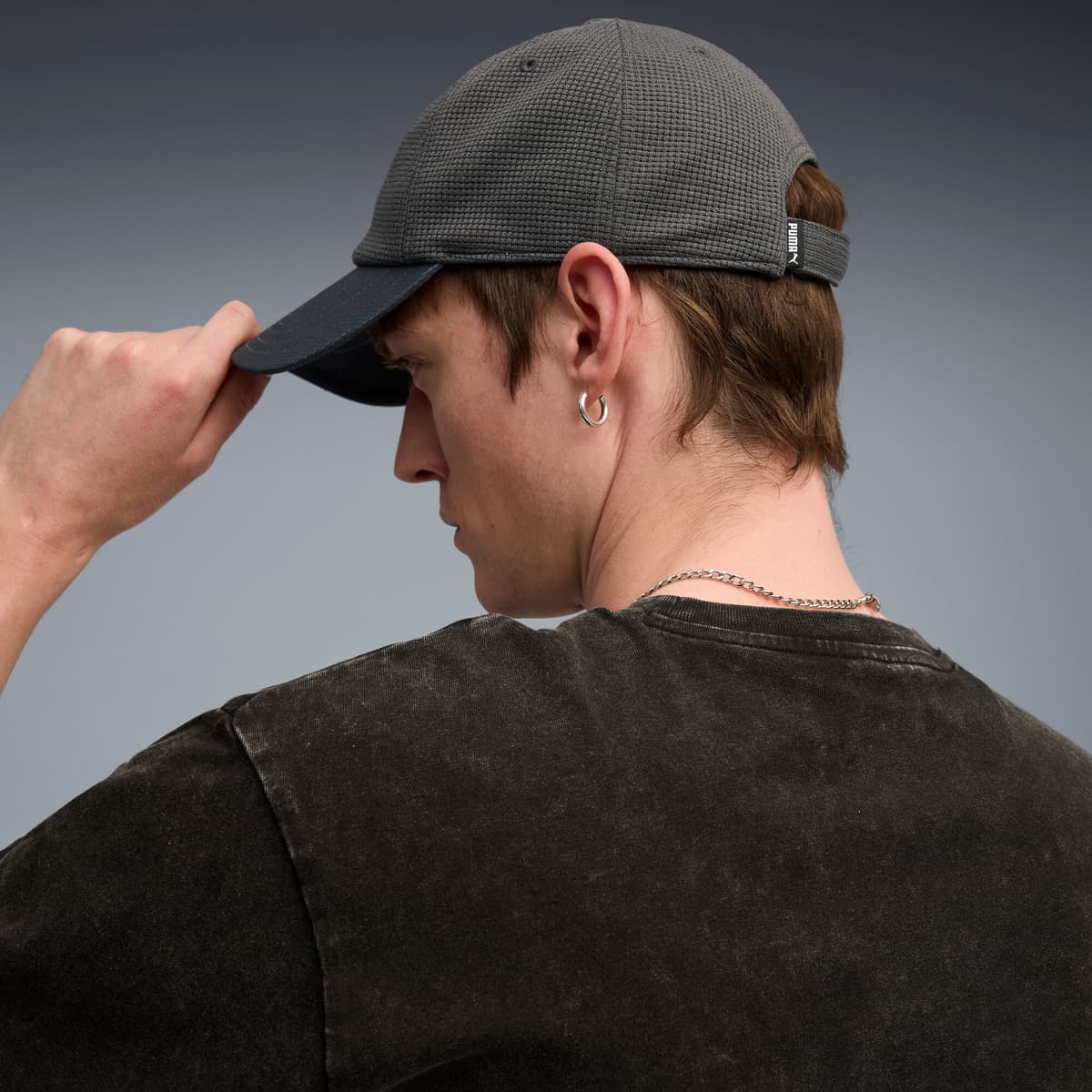 PUMA Essentials Elevated baseballpet, Grijs thumbnail 3