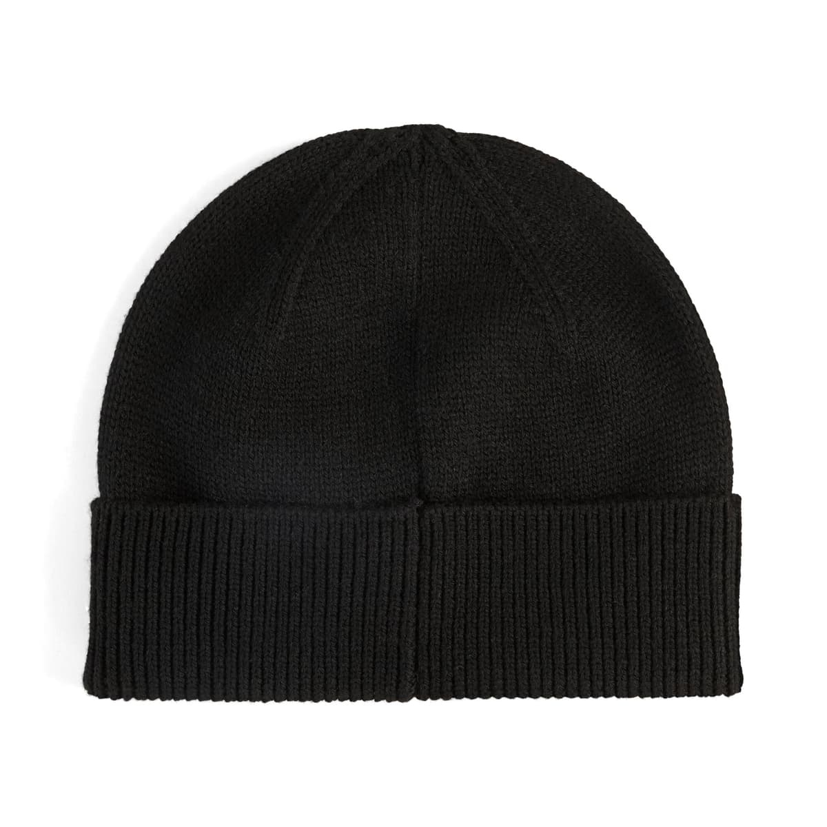 PUMA Essentials Elevated beanie met rubberen patch en lage kruin, Zwart thumbnail 3