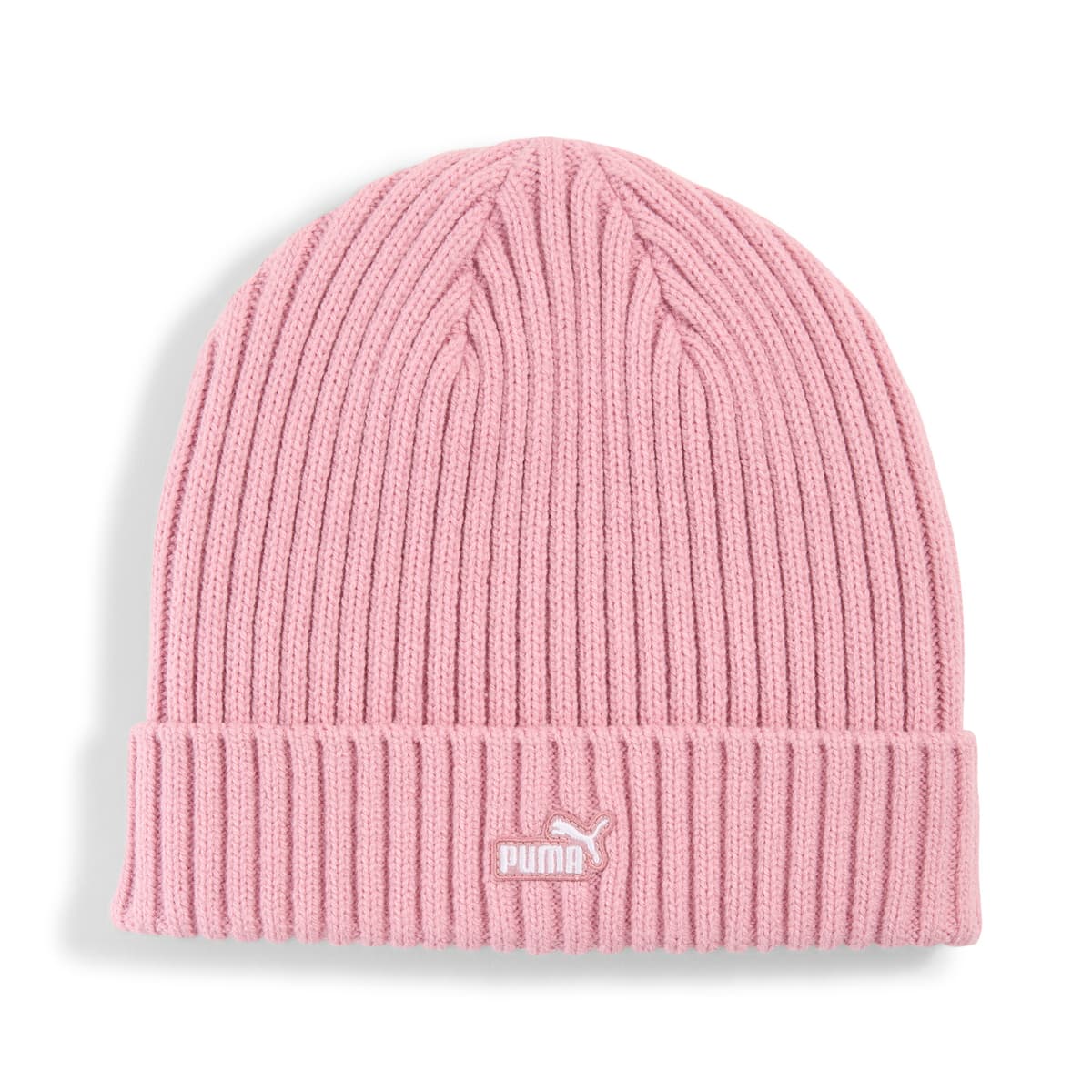 PUMA Essentials Patch beanie met middelhoge kroon, Roze