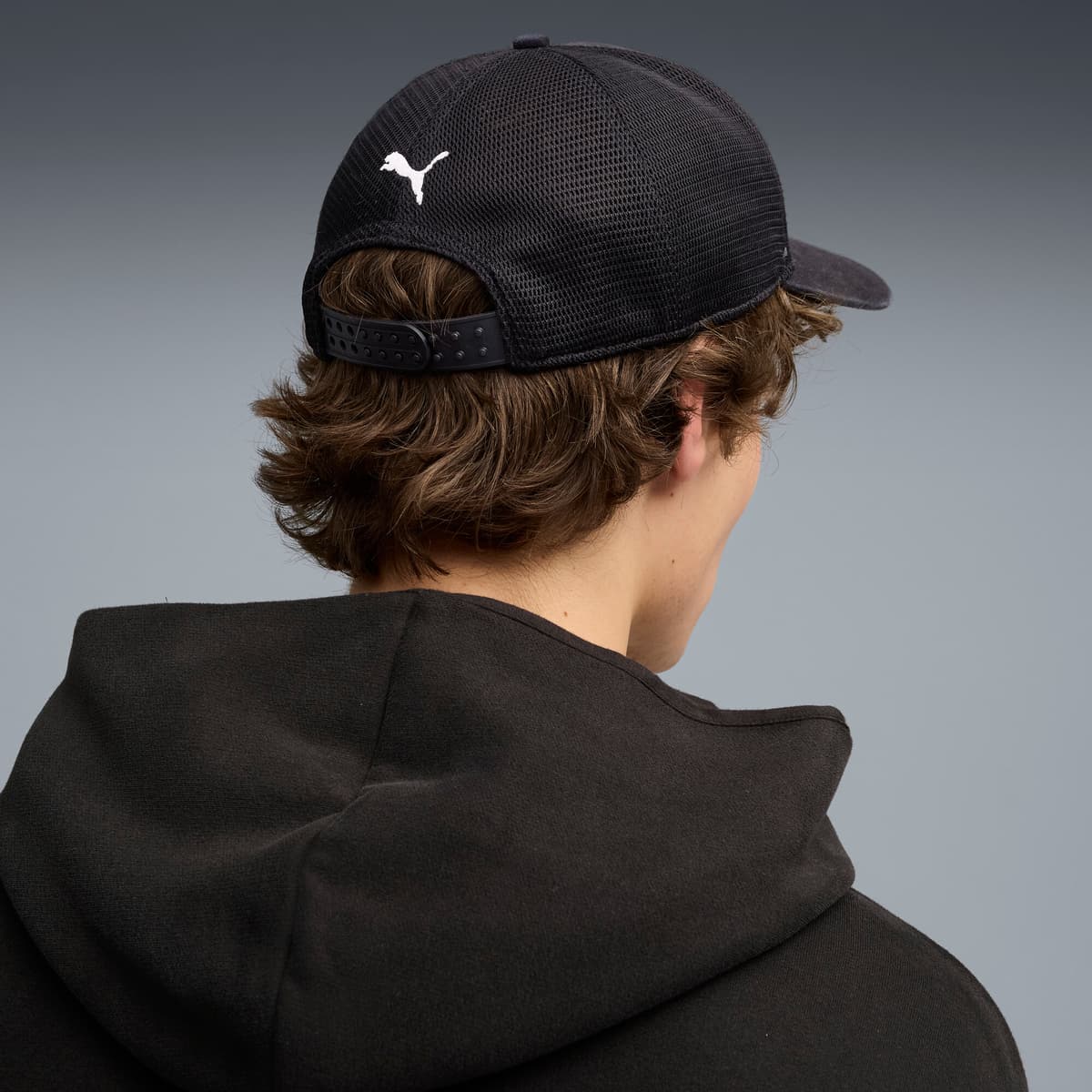 PUMA Scuderia Ferrari truckerpet, Zwart, Maat L thumbnail 3