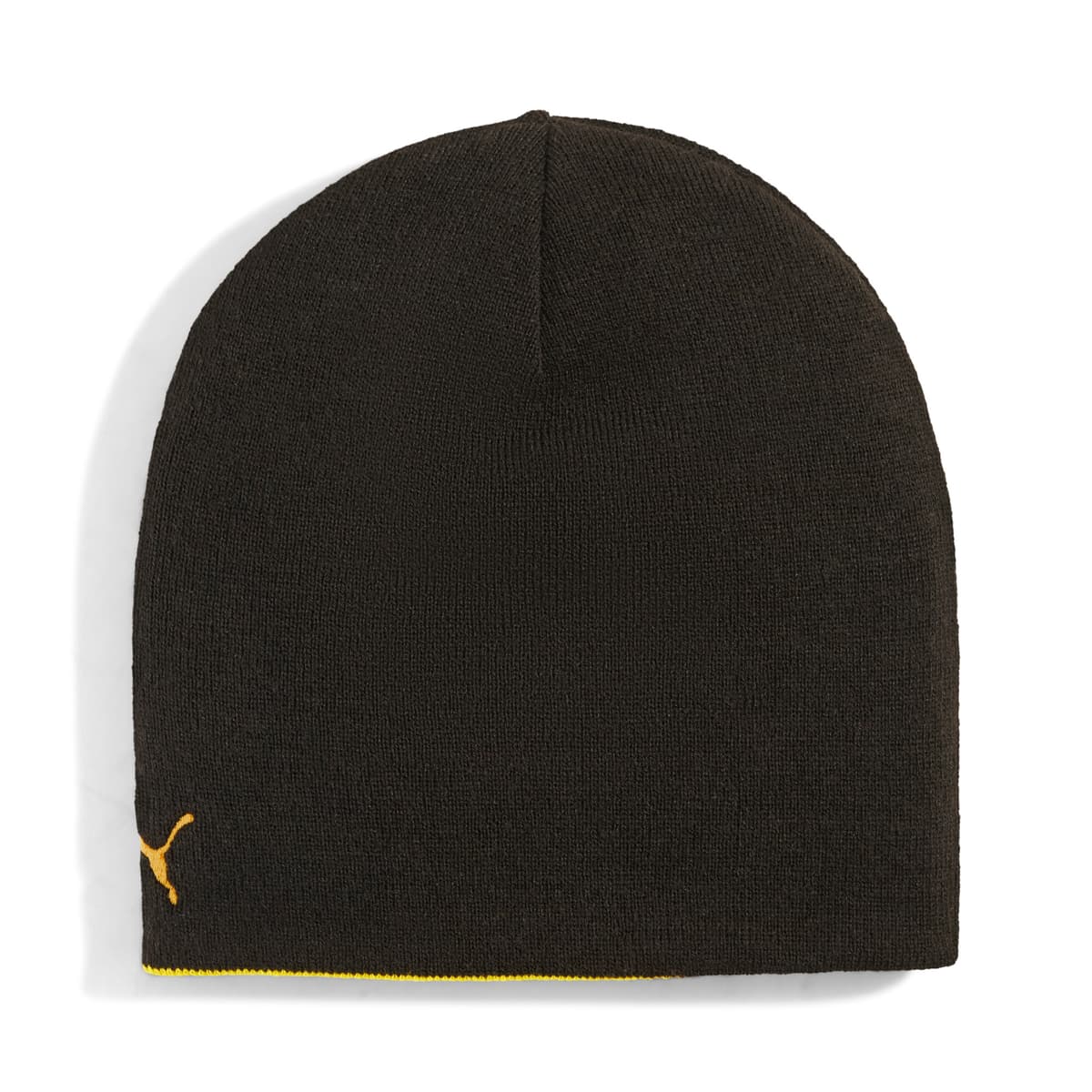 PUMA Borussia Dortmund omkeerbare beanie, Zwart/Geel thumbnail 3