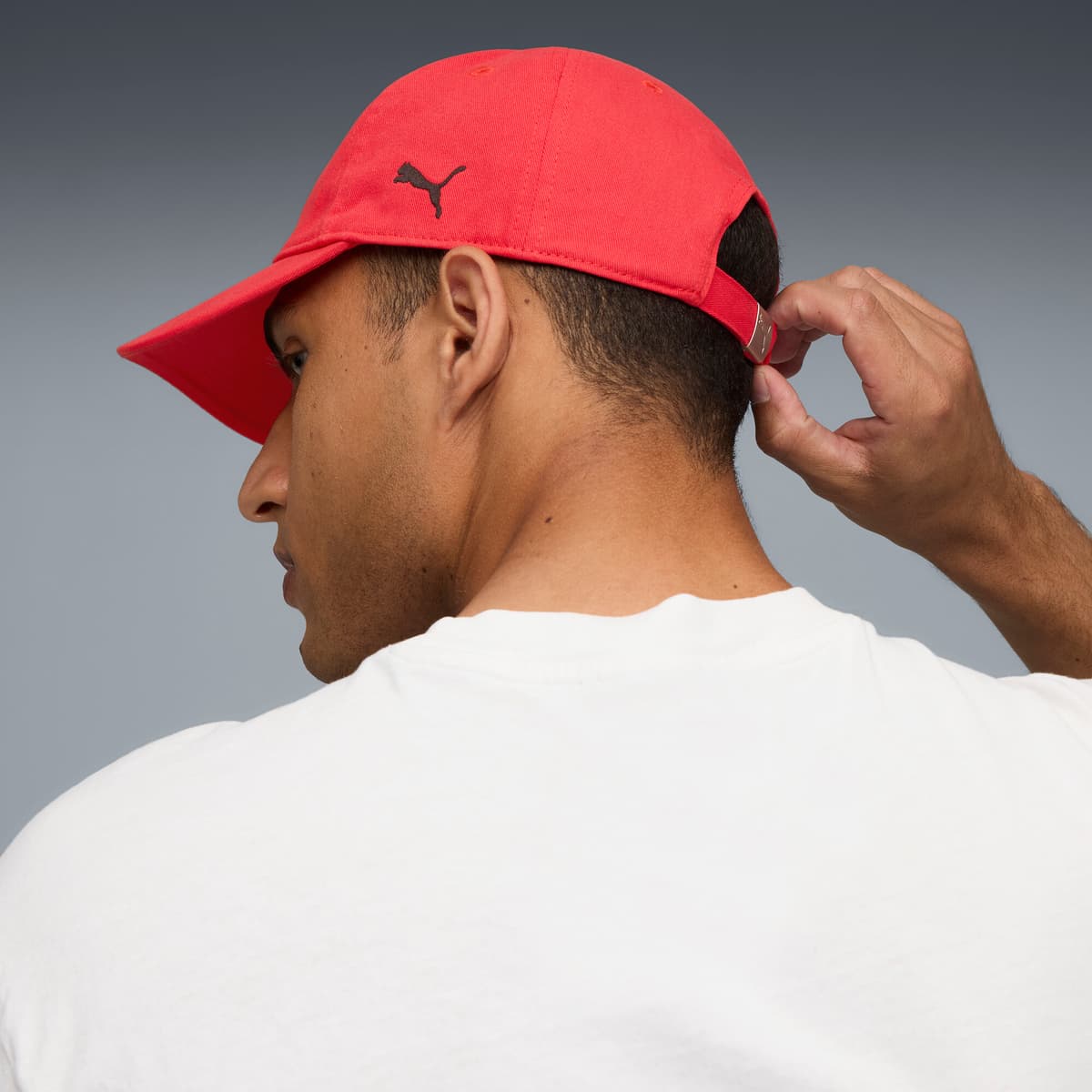 PUMA AC Milan Essentials pet uniseks, Zwart/Rood thumbnail 3