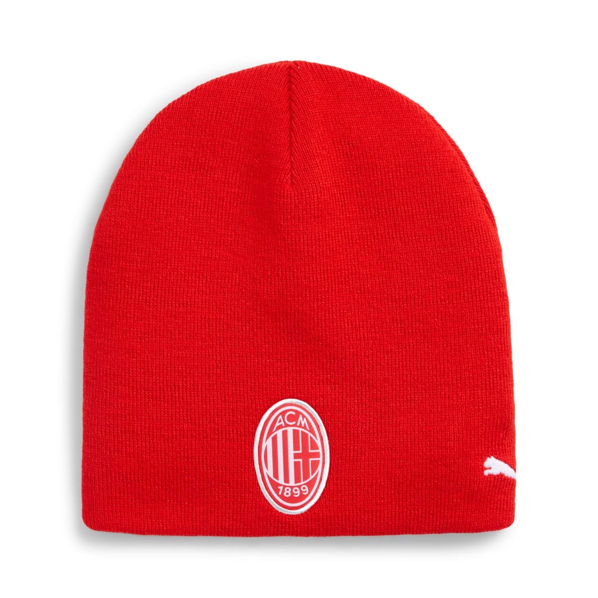 PUMA AC Milan omkeerbare beanie, Zwart/Rood