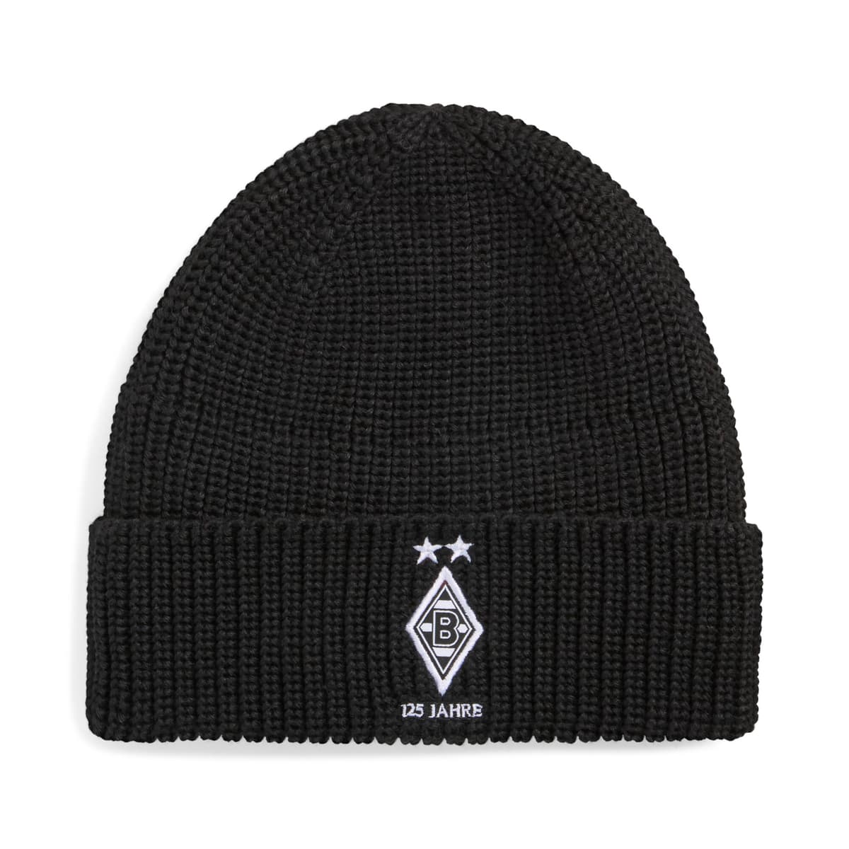 PUMA Borussia MÃ¶nchengladbach Essentials beanie, Zwart/Wit