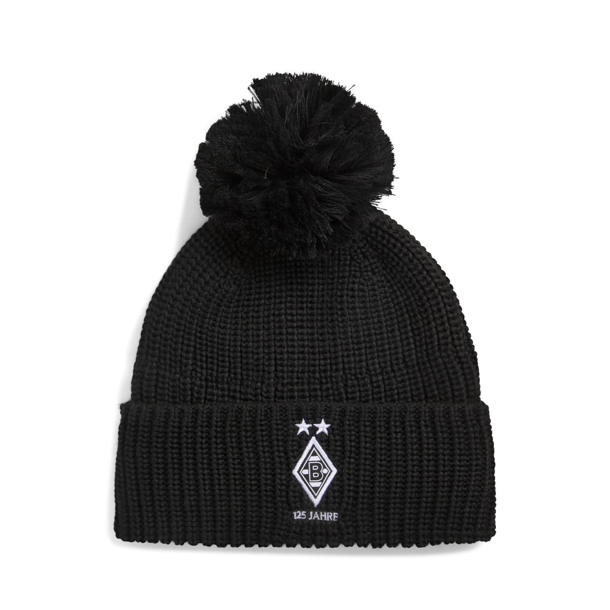 PUMA Borussia MÃ¶nchengladbach Essentials beanie, Zwart/Wit