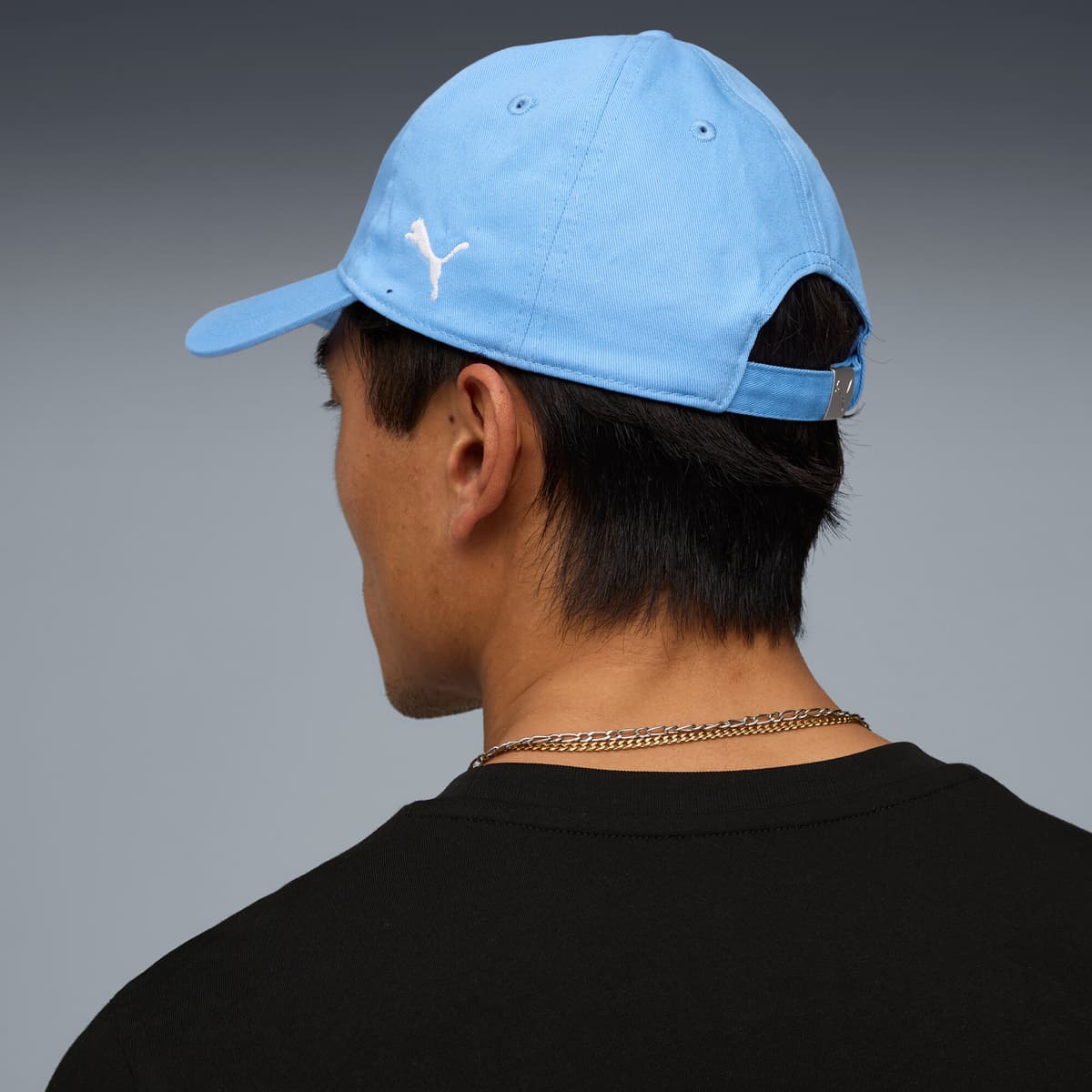 PUMA Manchester City Essentials-pet, Blauw/Wit thumbnail 3