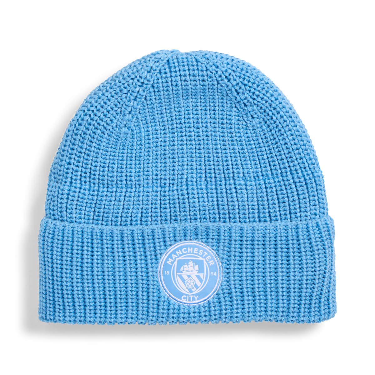PUMA Manchester City Essentials beanie uniseks, Blauw/Wit
