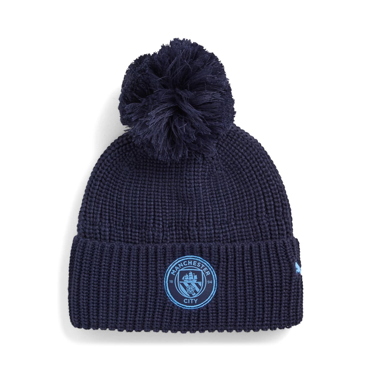 PUMA Manchester City Essentials beanie, Blauw