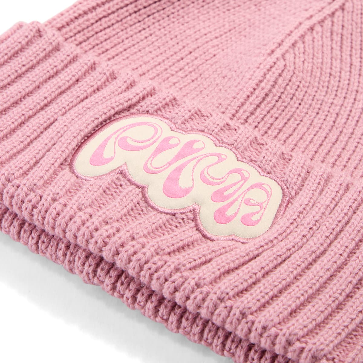 PUMA Comic beanie met middelhoge kroon, Roze thumbnail 2