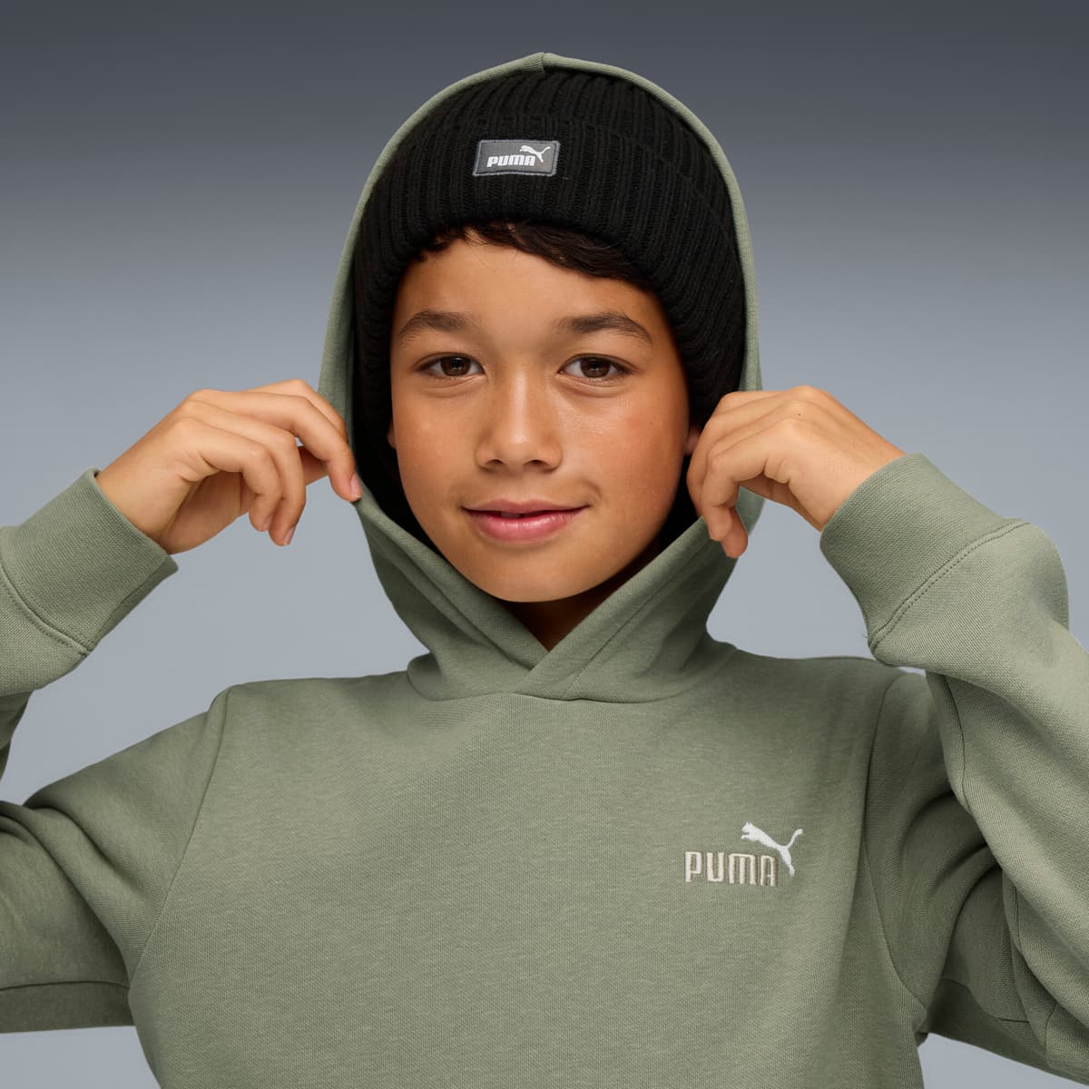 PUMA Klassieke beanie met lage kroon, Zwart thumbnail 4