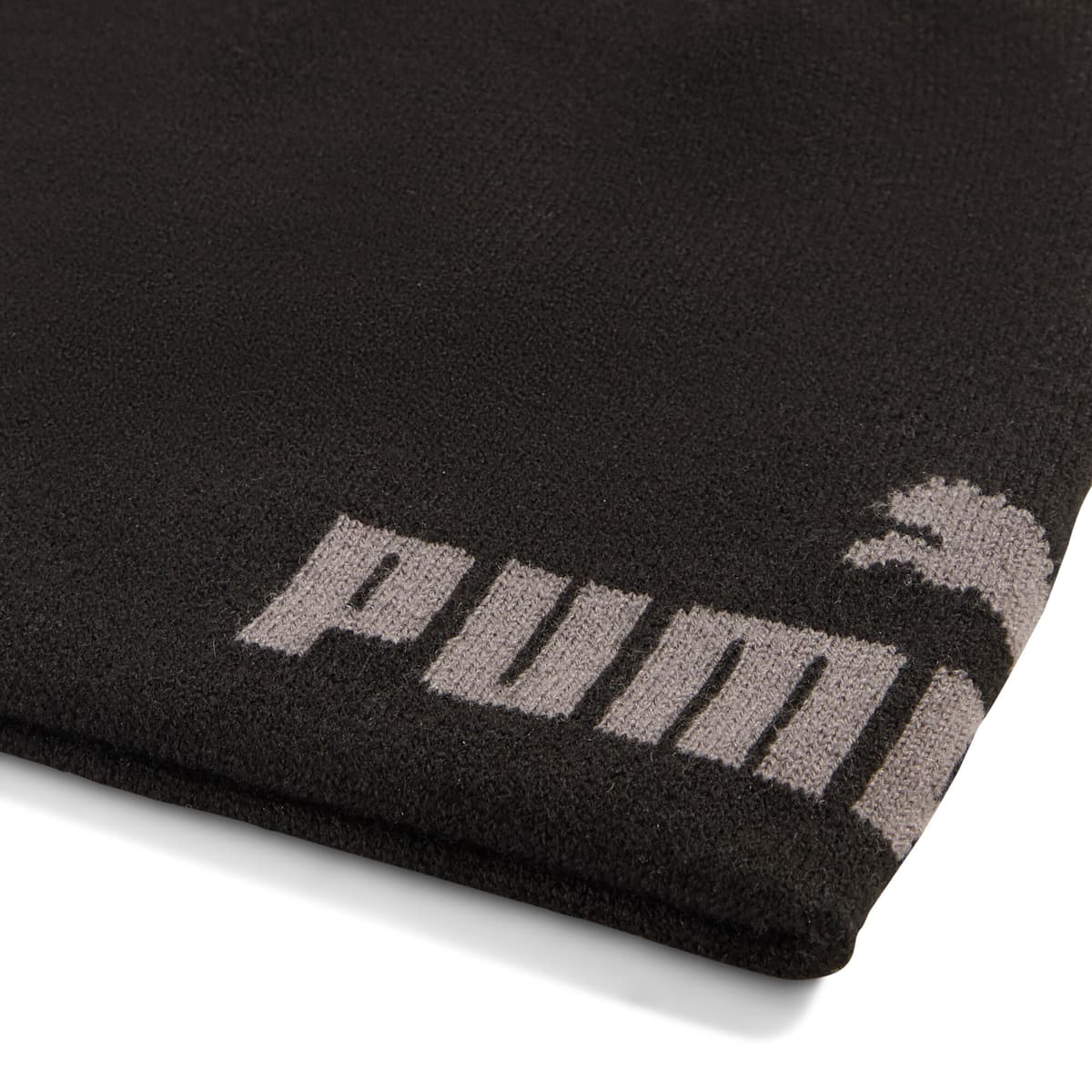PUMA Essentials beanie met middelhoge kroon zonder boord, Zwart thumbnail 2