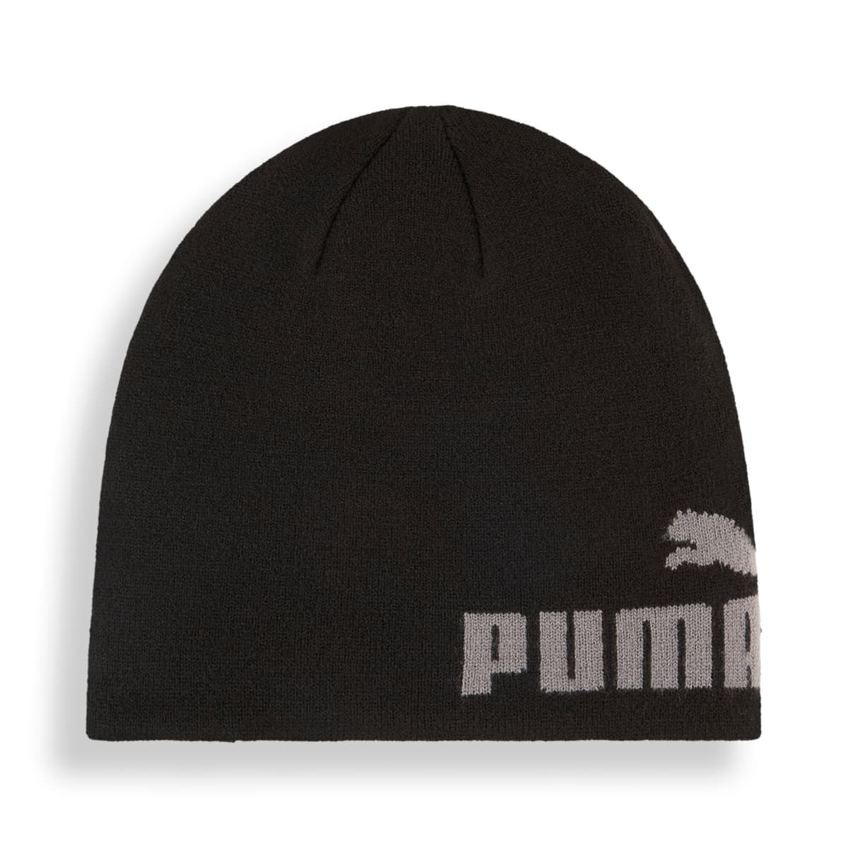 PUMA Essentials beanie met middelhoge kroon zonder boord, Zwart