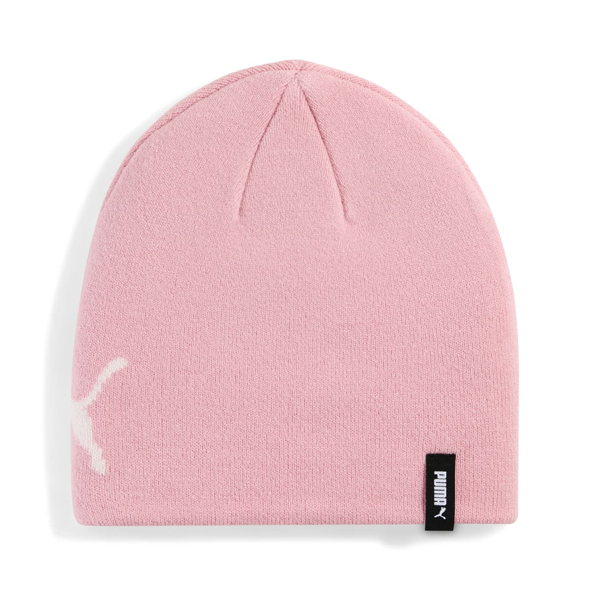 PUMA Essentials beanie met middelhoge kroon zonder boord, Roze thumbnail 3