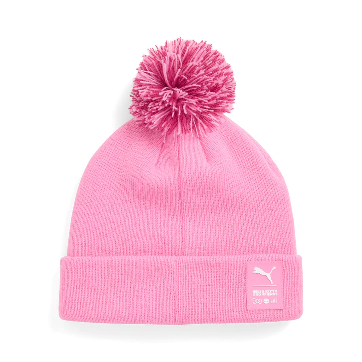 PUMA x HELLO KITTY AND FRIENDS Pom Pom beanie, Roze thumbnail 4