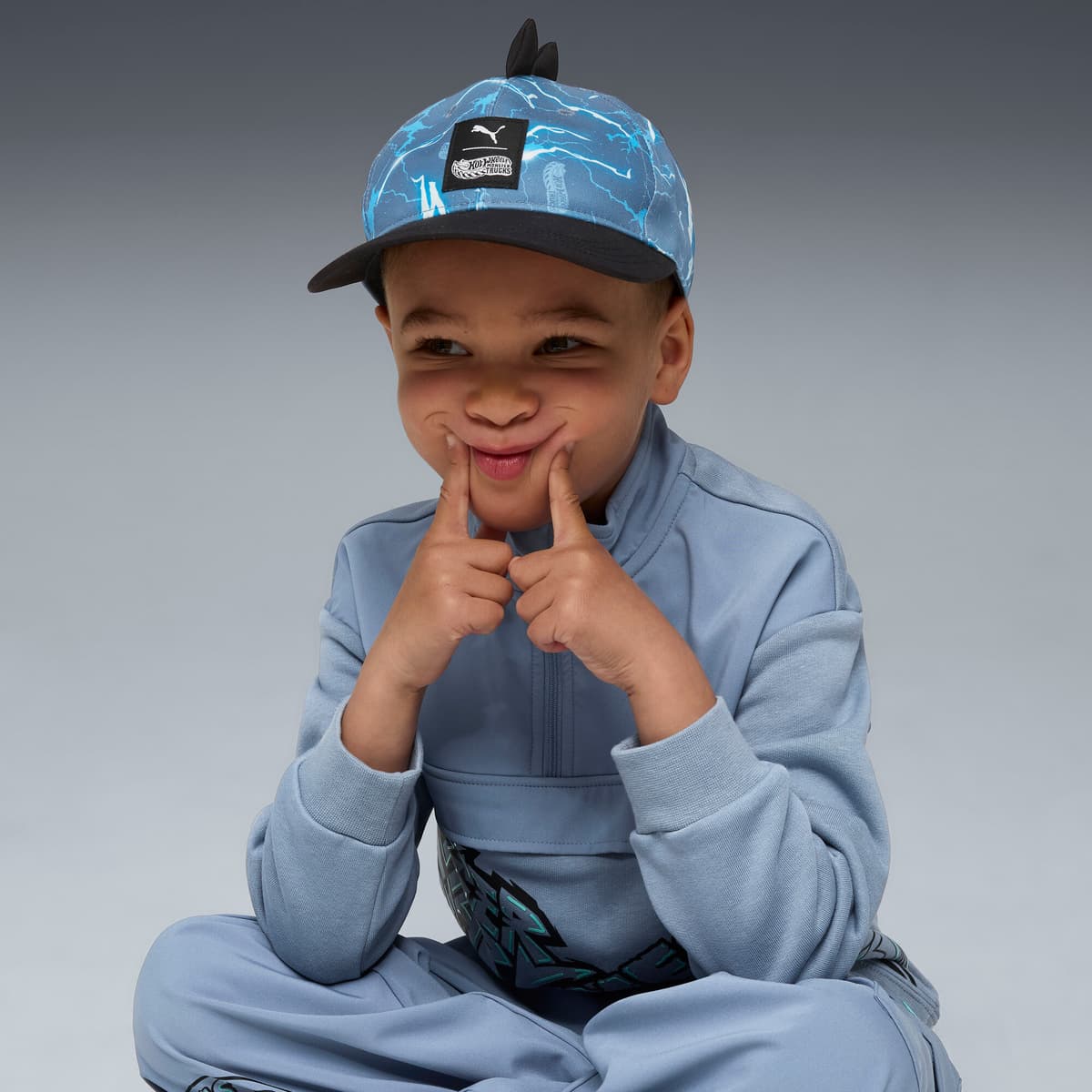 PUMA x HOT WHEELSâ¢ MONSTER TRUCKS baseballpet, Blauw thumbnail 6