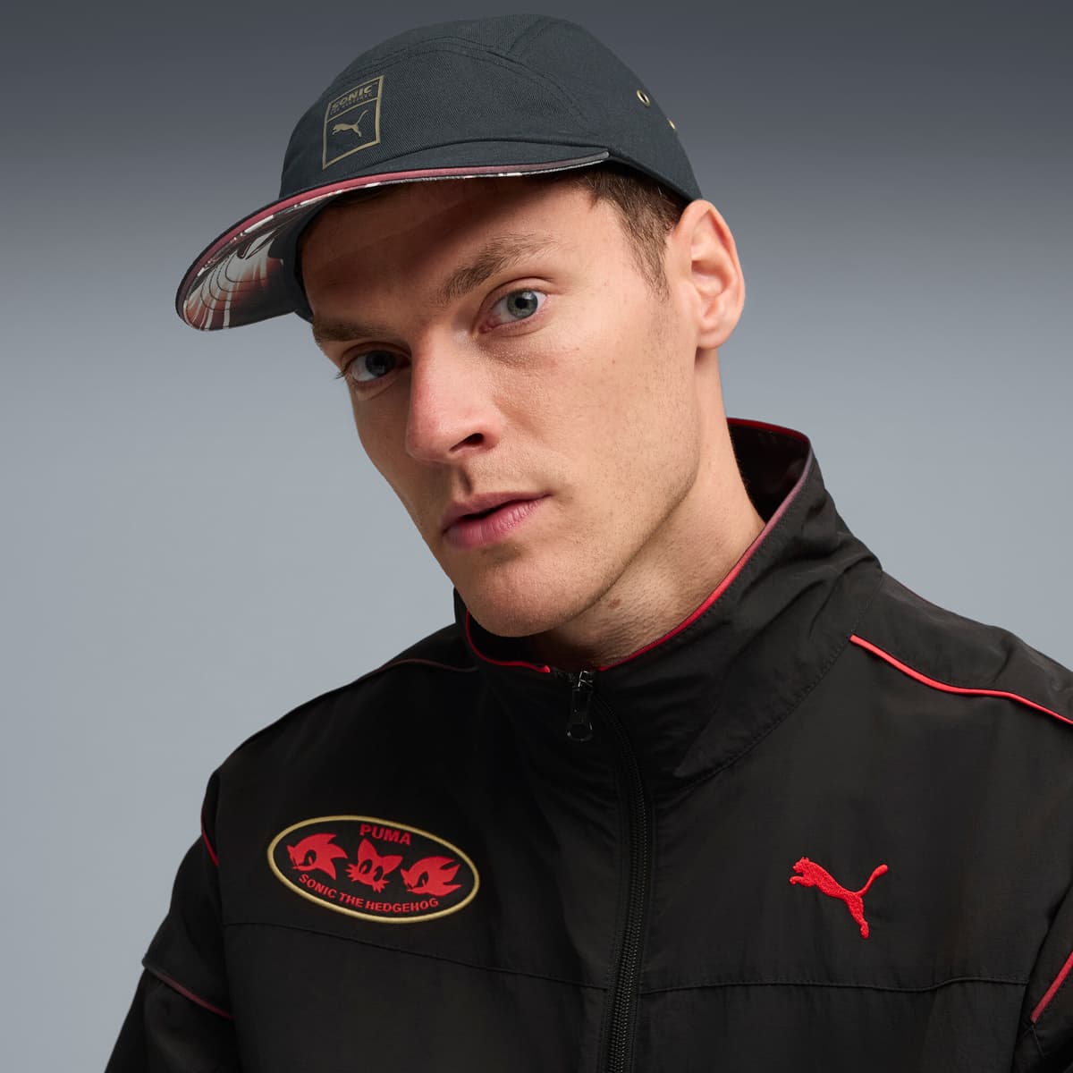 PUMA x SONIC THE HEDGEHOG pet, Zwart thumbnail 4