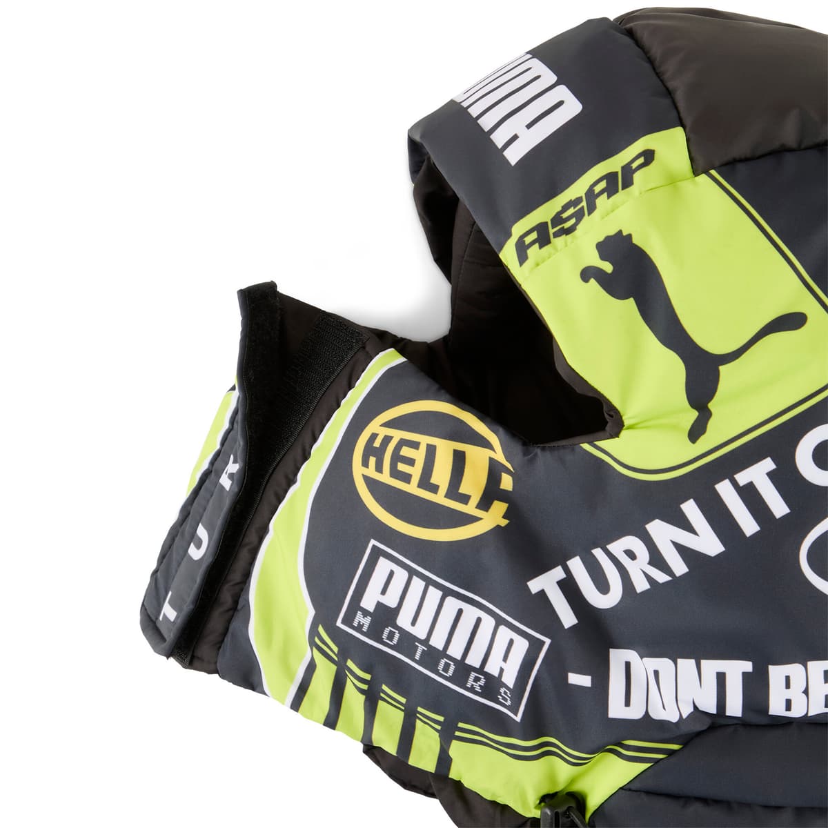 A$AP ROCKY x PUMA bivakmuts, Groen/Zwart thumbnail 2