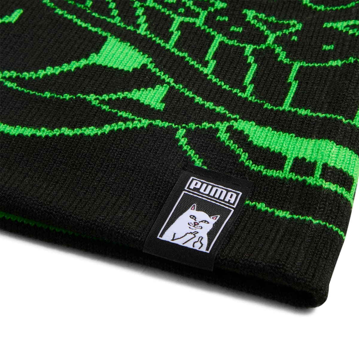 PUMA x RIPNDIP beanie, Groen/Zwart thumbnail 2