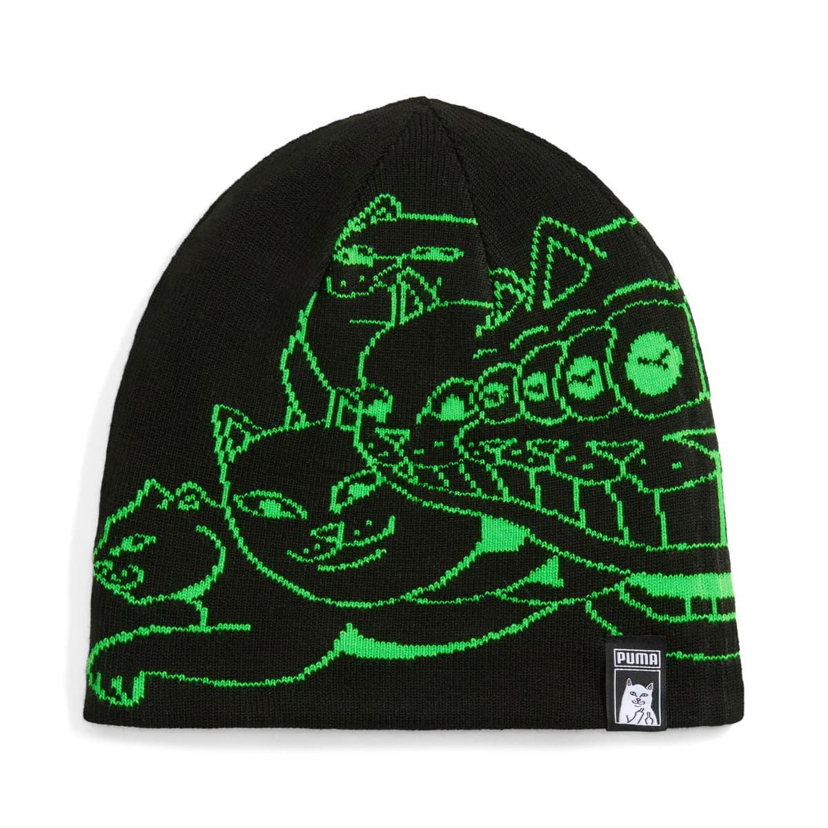 PUMA x RIPNDIP beanie, Groen/Zwart