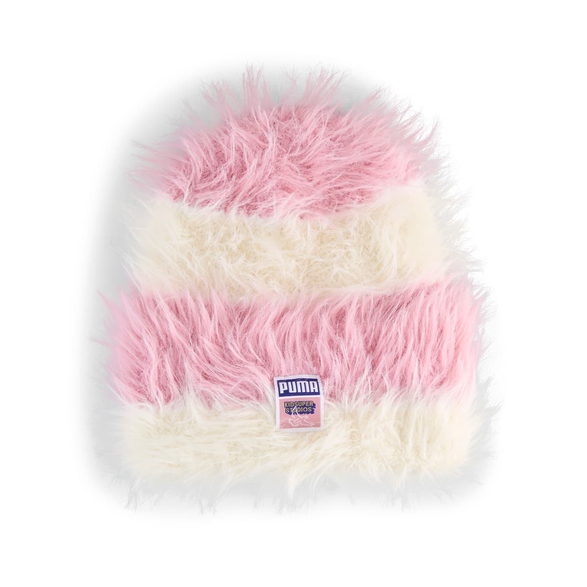 PUMA x KIDSUPER beanie met hoge kroon, Roze