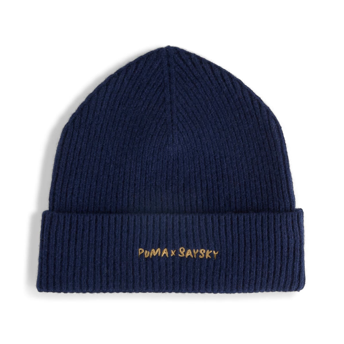 PUMA x SAYSKY beanie van merinowol, Blauw thumbnail 3