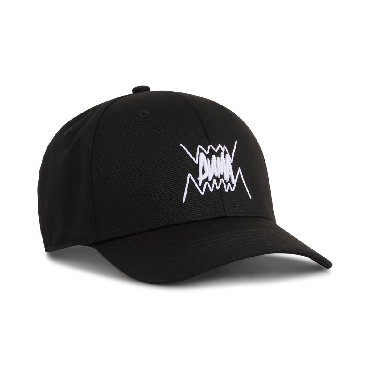 PUMA Basketbalpet met laag gebogen klep, Zwart