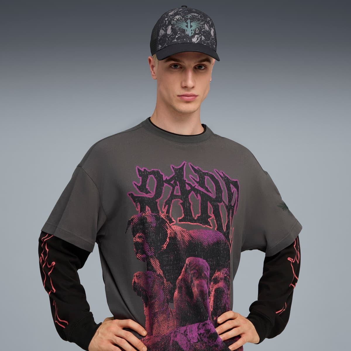 PUMA LaMelo truckerpet, Zwart thumbnail 4