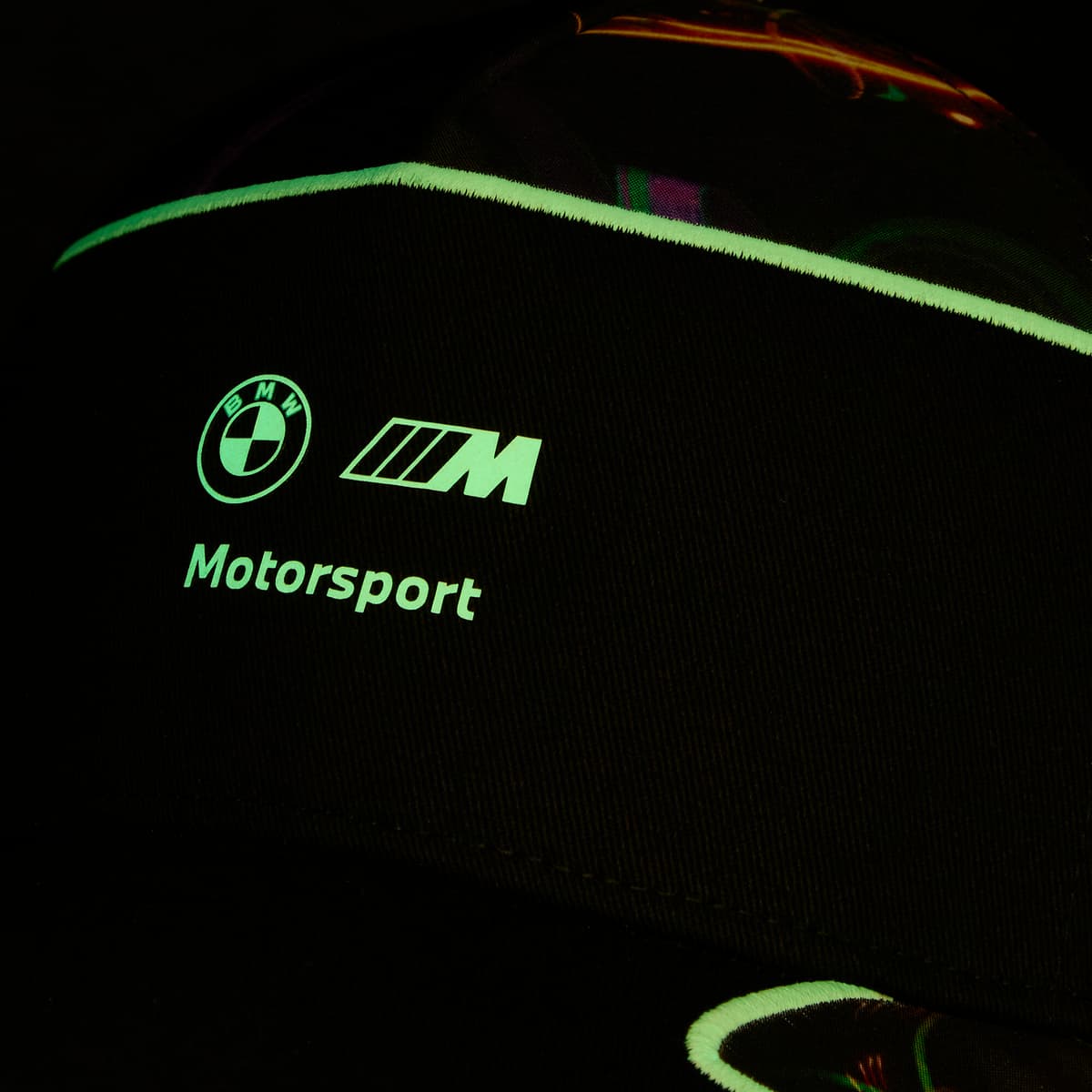 PUMA x BMW M Motorsport Cao Fei baseballpet, Zwart thumbnail 2