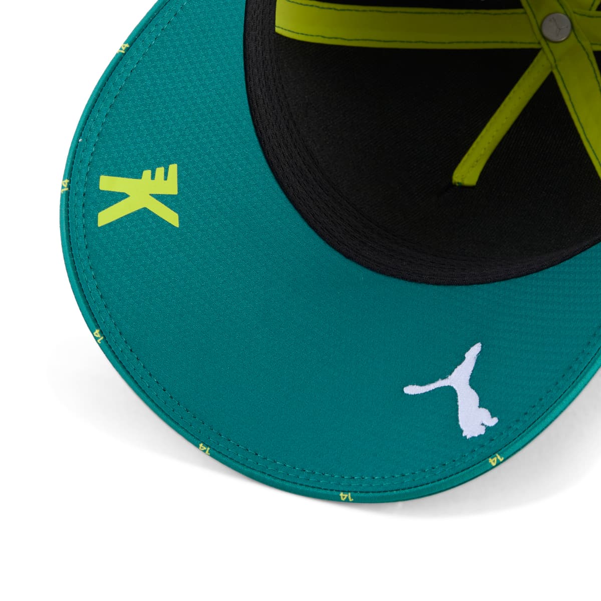 PUMA x ASTON MARTIN ARAMCO F1Â® TEAM Replica Alonso pet, Groen thumbnail 2