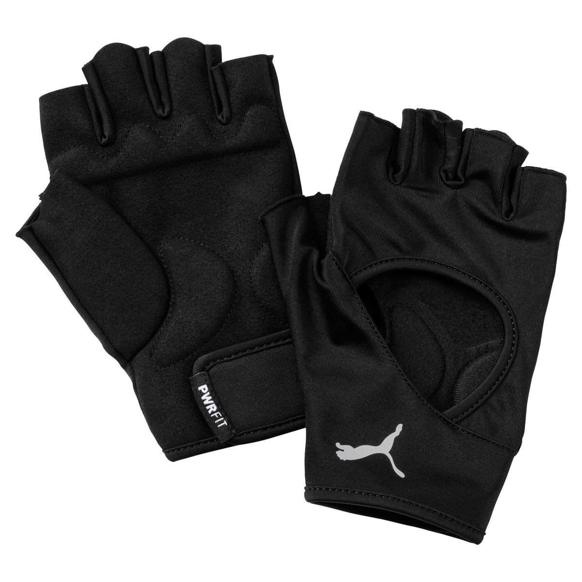 PUMA Essential Training handschoenen, Zwart/Grijs, Maat XXS