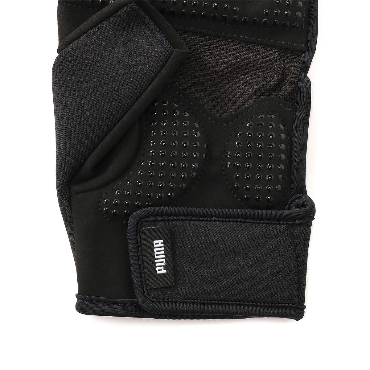 PUMA EssentiÃ«le trainingshandschoenen met vingers, Zwart, Maat M thumbnail 4