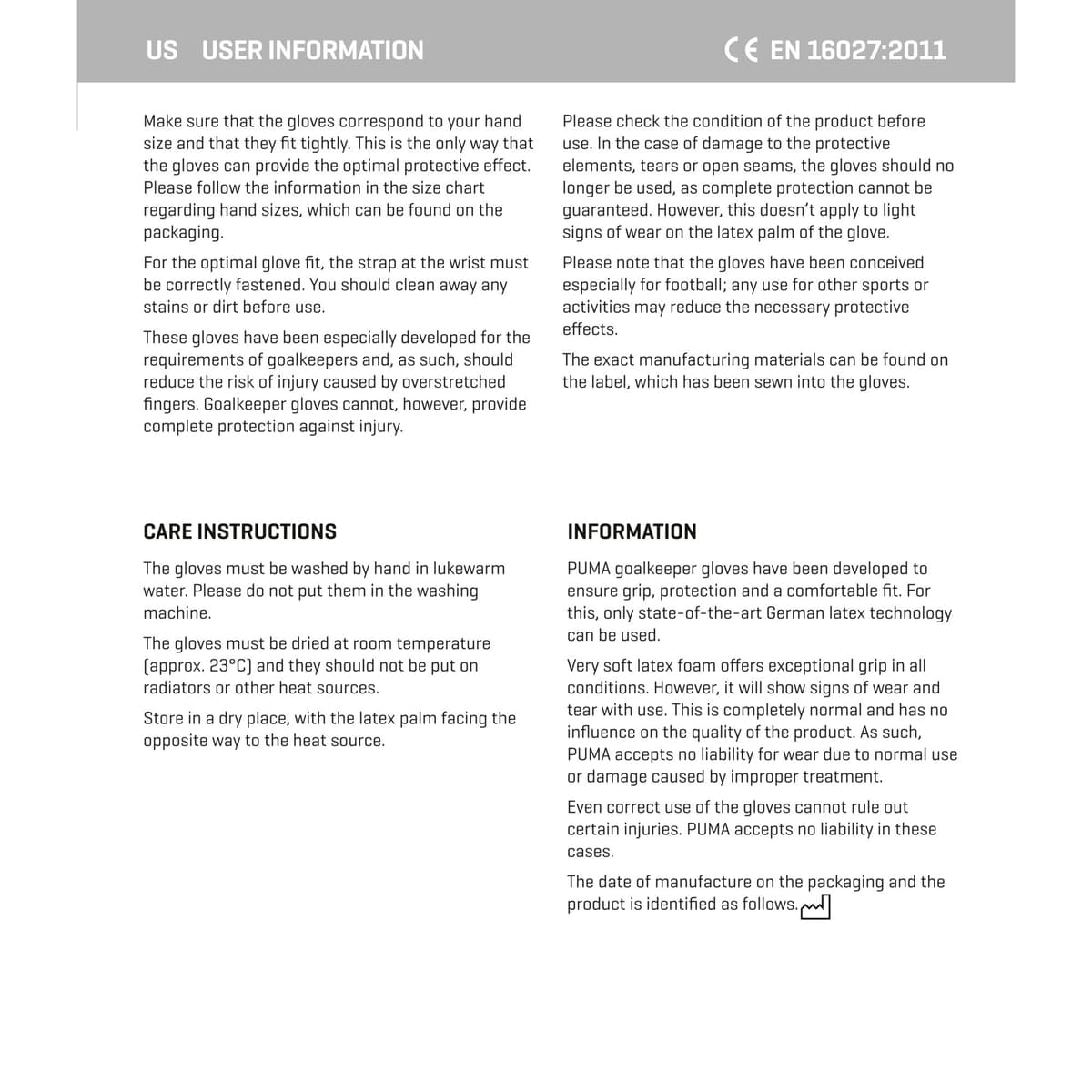 PUMA ULTRA Match Protect keepershandschoenen, Blauw/Rood, Maat 8,5 thumbnail 2