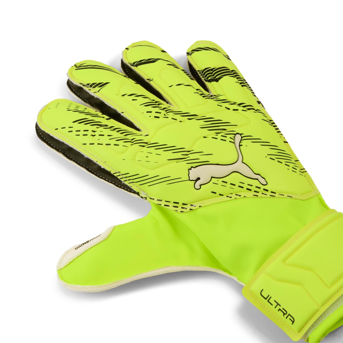 PUMA ULTRA Match Protect keepershandschoenen, Zwart/Geel, Maat 10,5 thumbnail 3