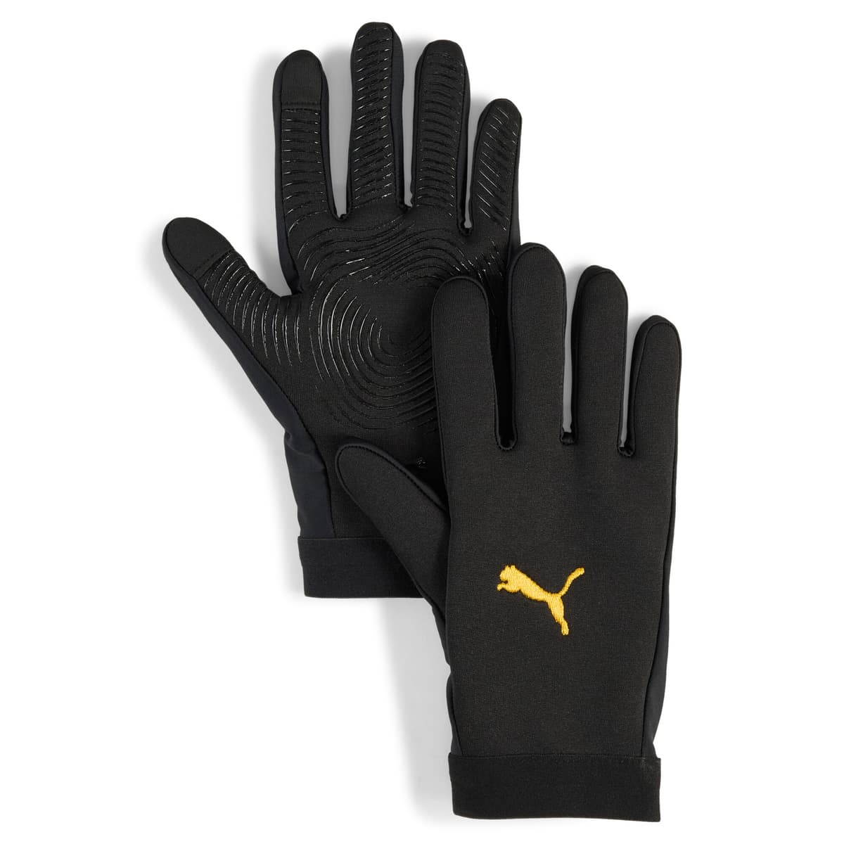 PUMA Borussia Dortmund veldspelershandschoenen, Zwart/Geel, Maat M thumbnail 2