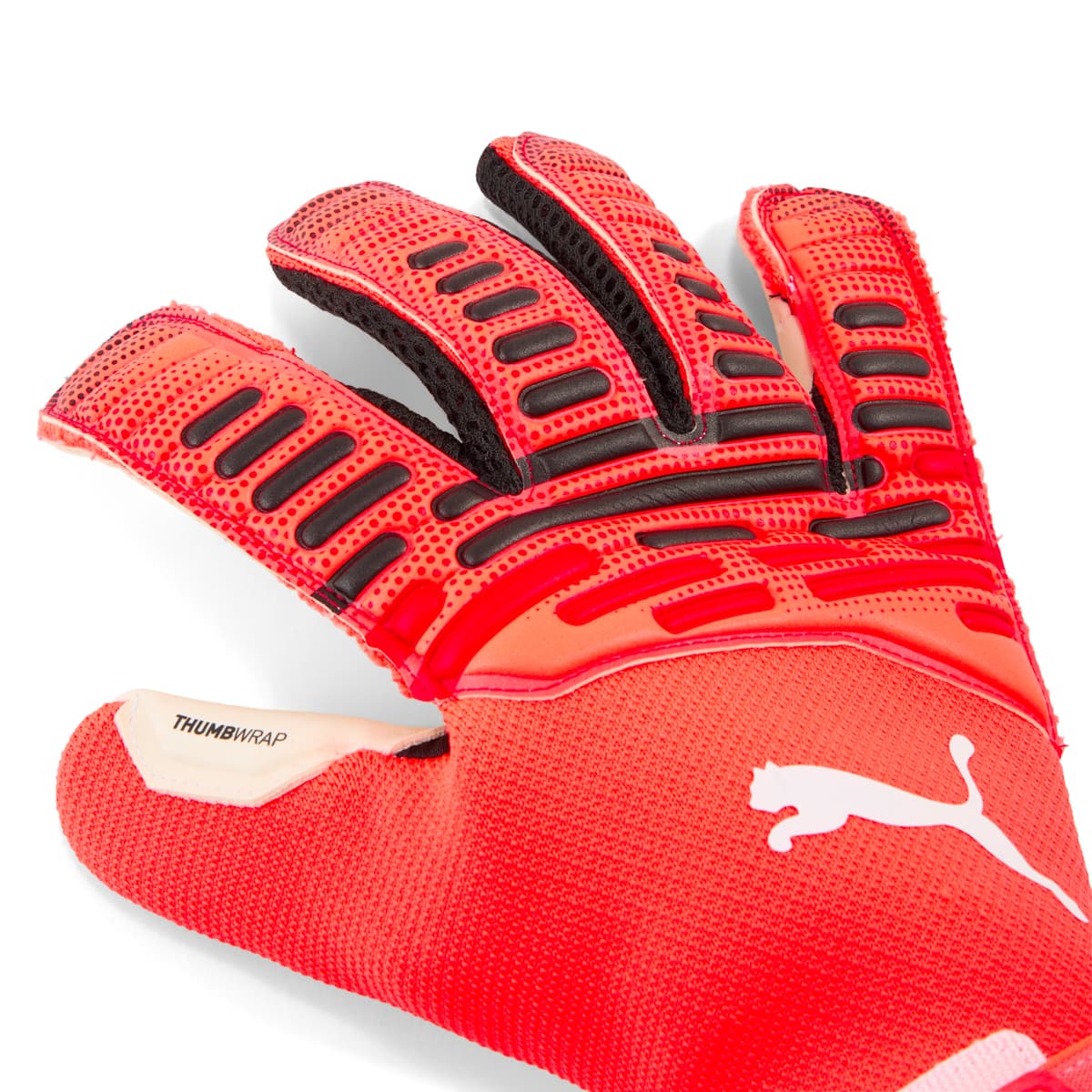 PUMA FUTURE Pro Hybrid uniseks keepershandschoenen, Zwart/Rood, Maat 9,5 thumbnail 3