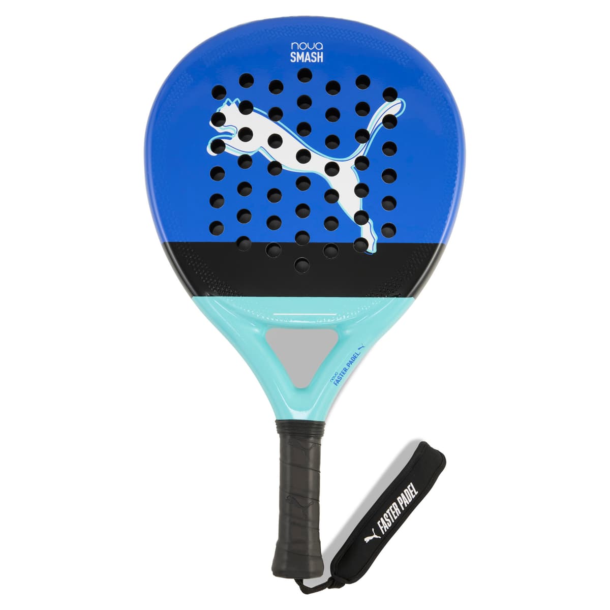 PUMA NOVA PADEL SMASH padelracket, Blauw/Zwart