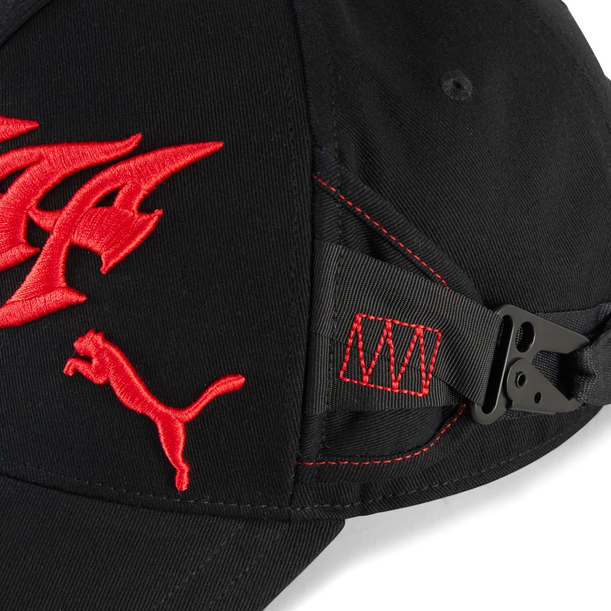 A$AP ROCKY x PUMA Seatbelt pet, Zwart/Rood thumbnail 2