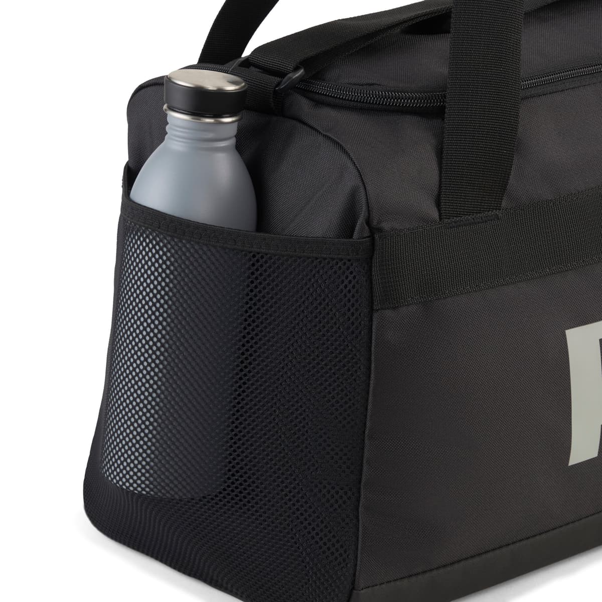 PUMA Challenger S duffeltas, Zwart/Grijs thumbnail 2